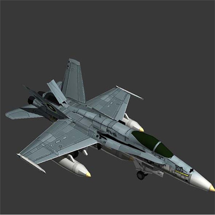 达川3D舰载战斗机模型